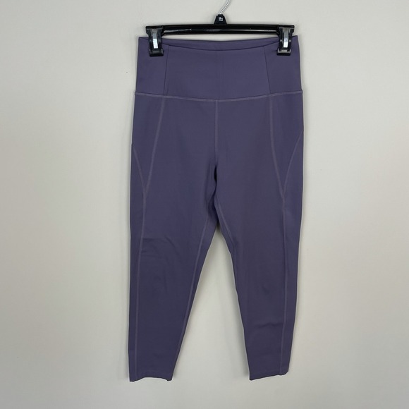 girlfriend collective Pants - Girlfriend Collective Women's Size M Purple 7/8 High Rise Compressive Leggings